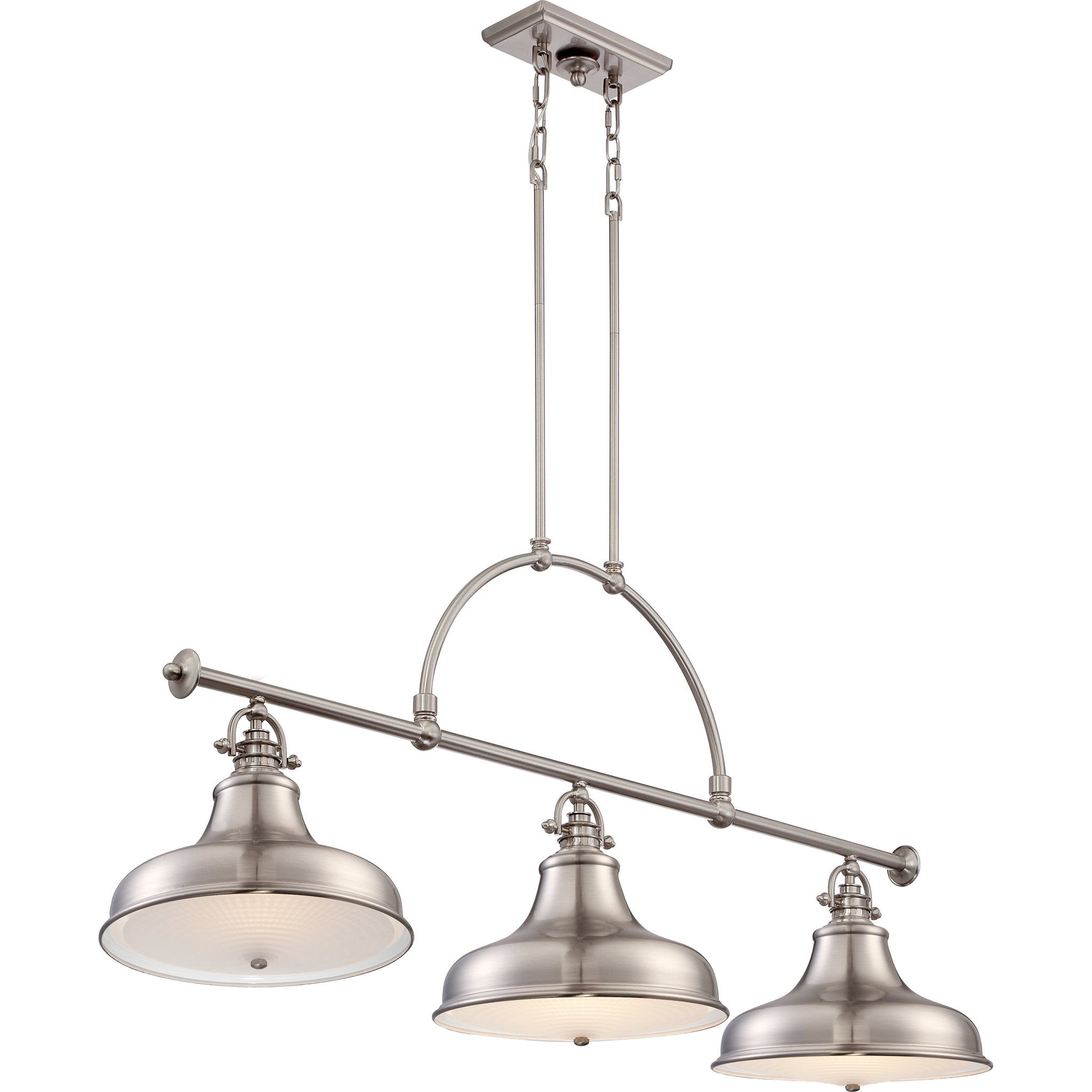 Emery Linear Suspension Brushed Nickel