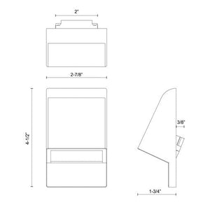 Jackson 4" Exterior Recessed 12V