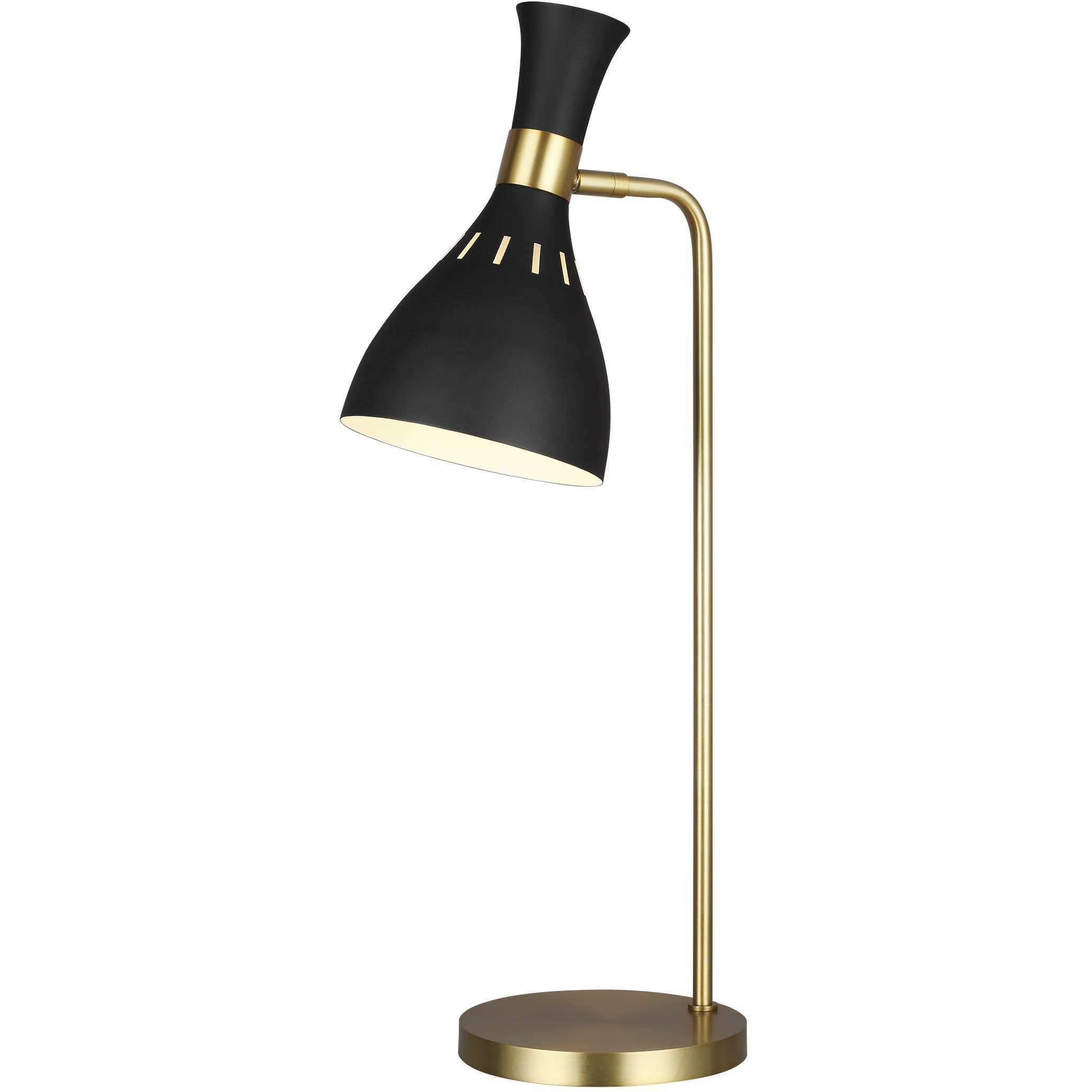 Joan Table Lamp Midnight Black / Burnished Brass