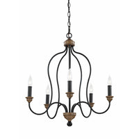 Hartsville 5-Light Chandelier (with Bulbs)