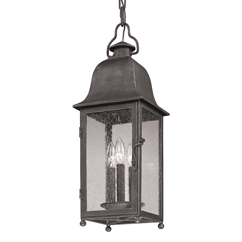 Larchmont Outdoor Pendant Aged Pewter