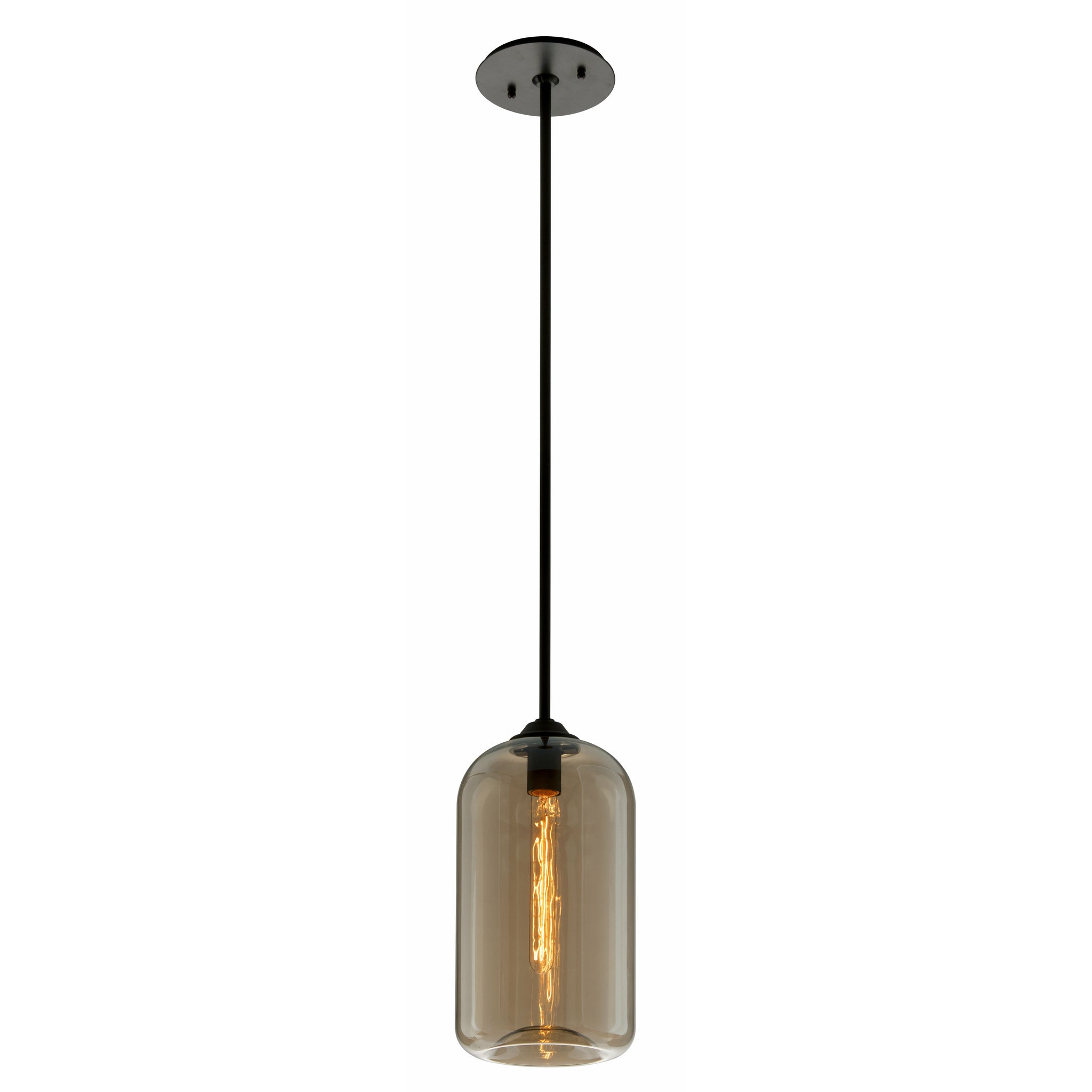 District Pendant Satin Black