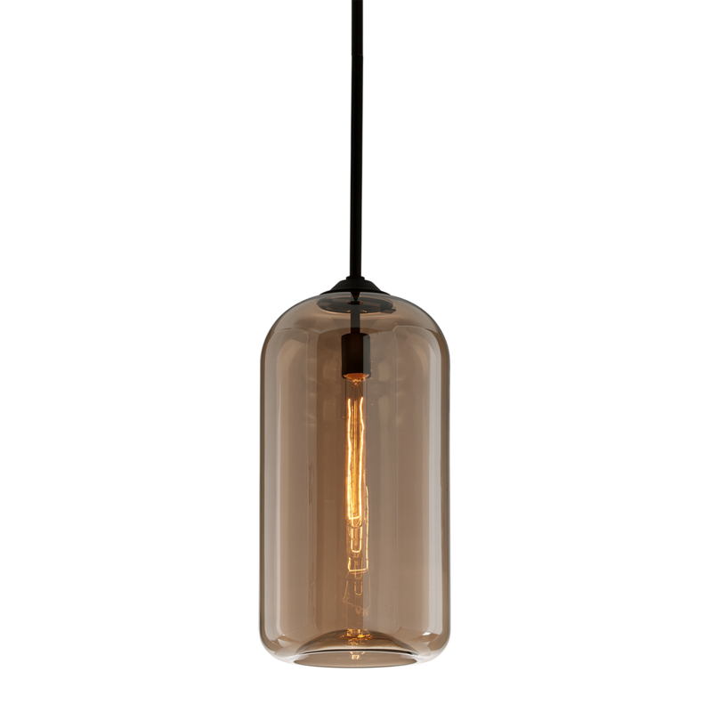 District Pendant Satin Black