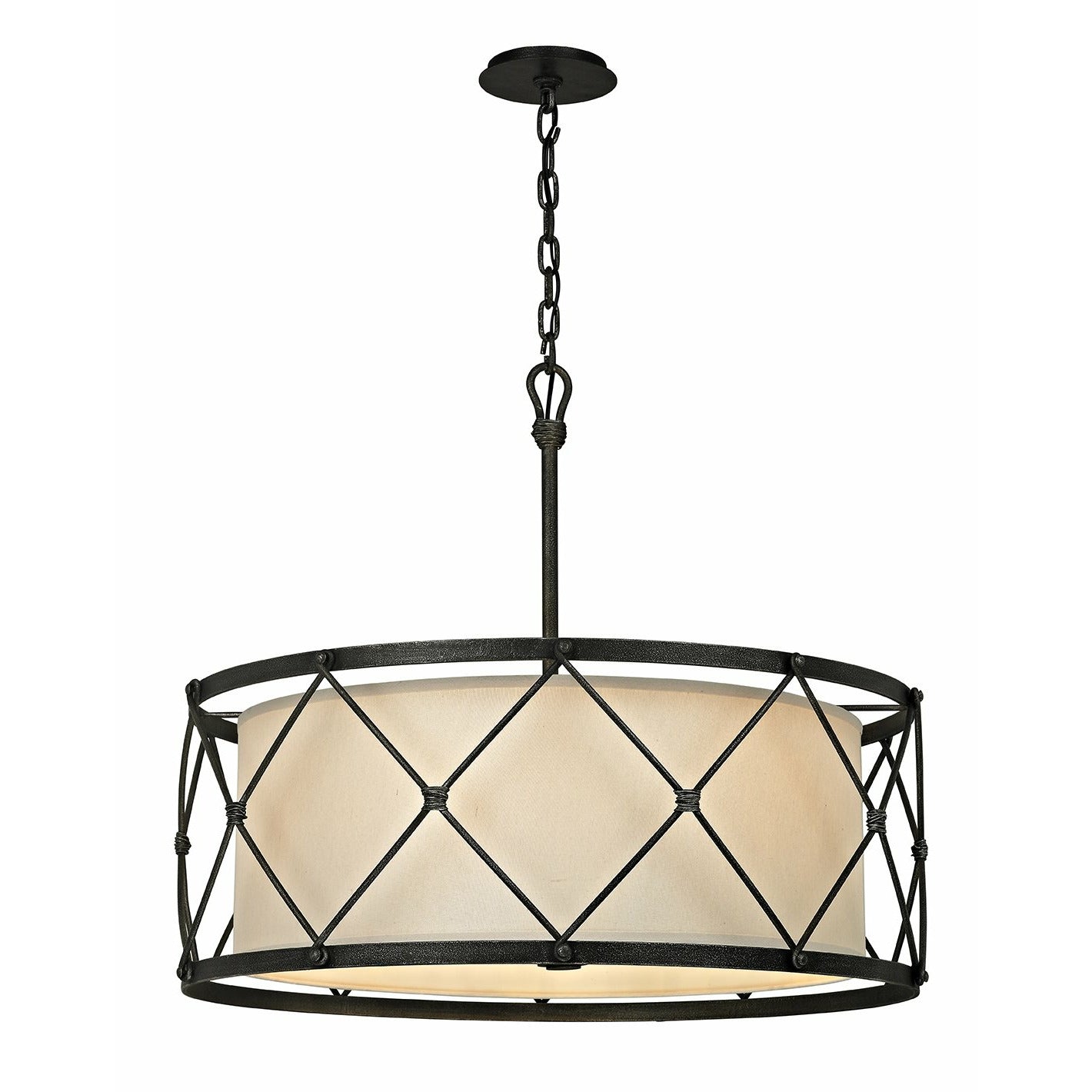 Palisade Chandelier Aged Pewter