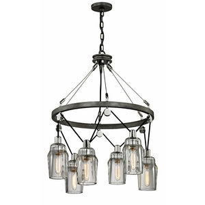 Citizen Chandelier Graphite And Polished Nickel