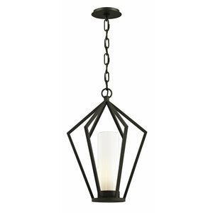 Whitley Heights Outdoor Pendant Textured Black
