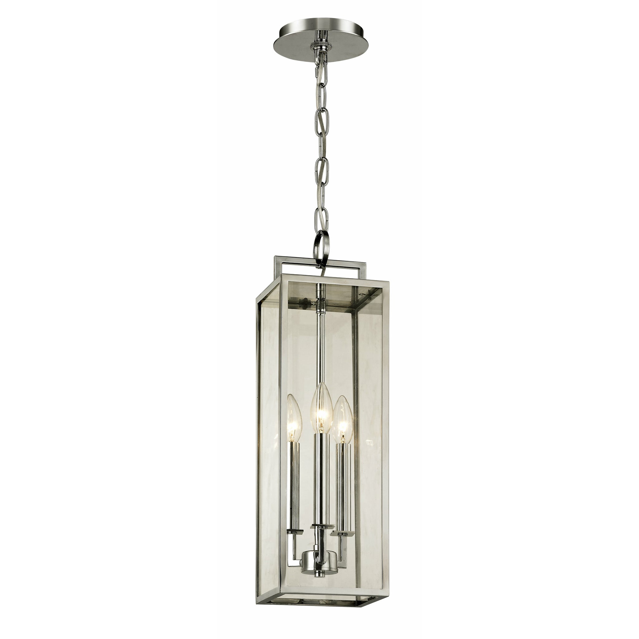 Beckham Outdoor Pendant Polished Stainless