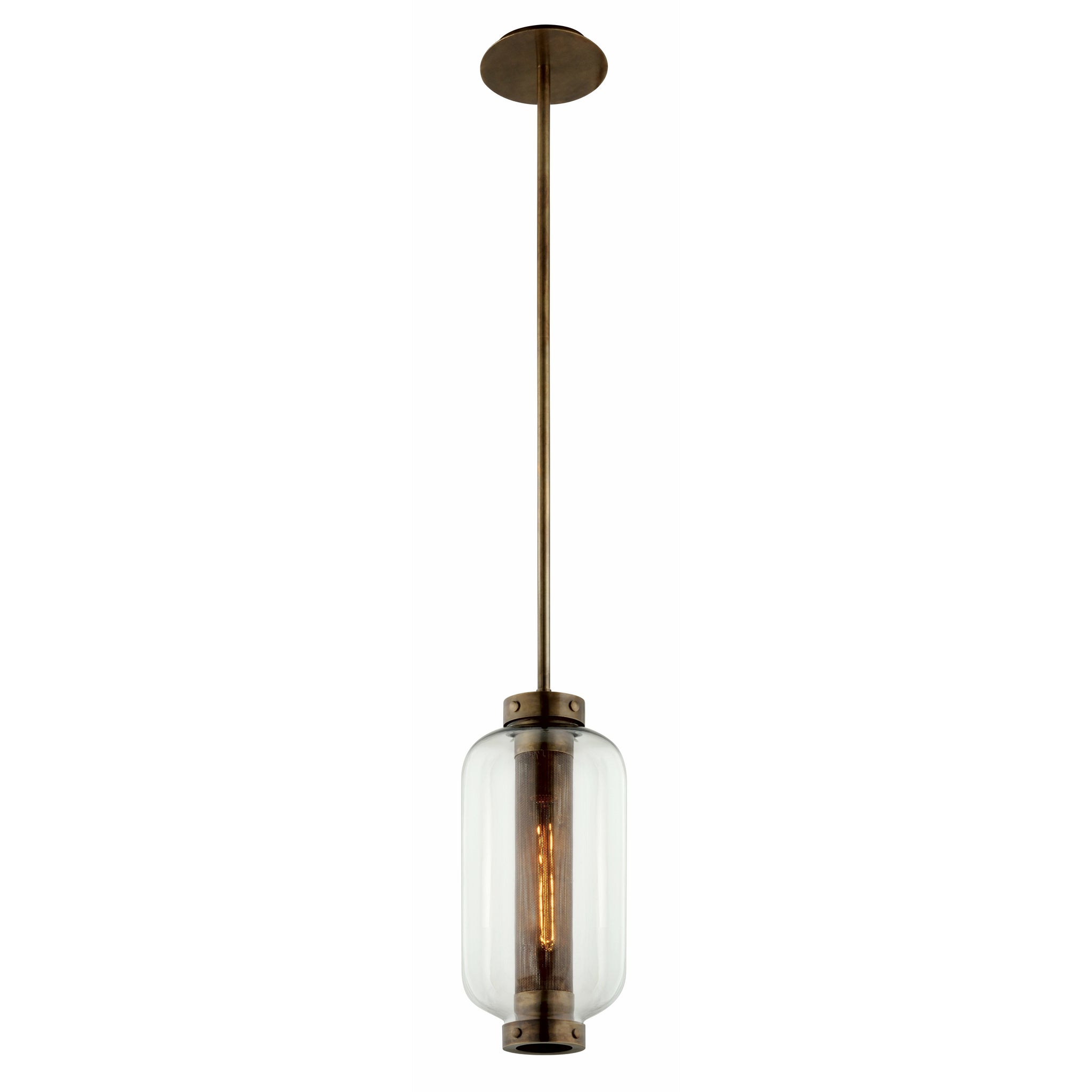 Atwater Outdoor Pendant Vintage Brass