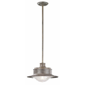 South Street Outdoor Pendant Old Galvanized