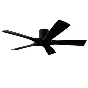 Aviator Indoor/Outdoor 5-Blade 54" Smart Flush Mount Ceiling Fan with Remote Control