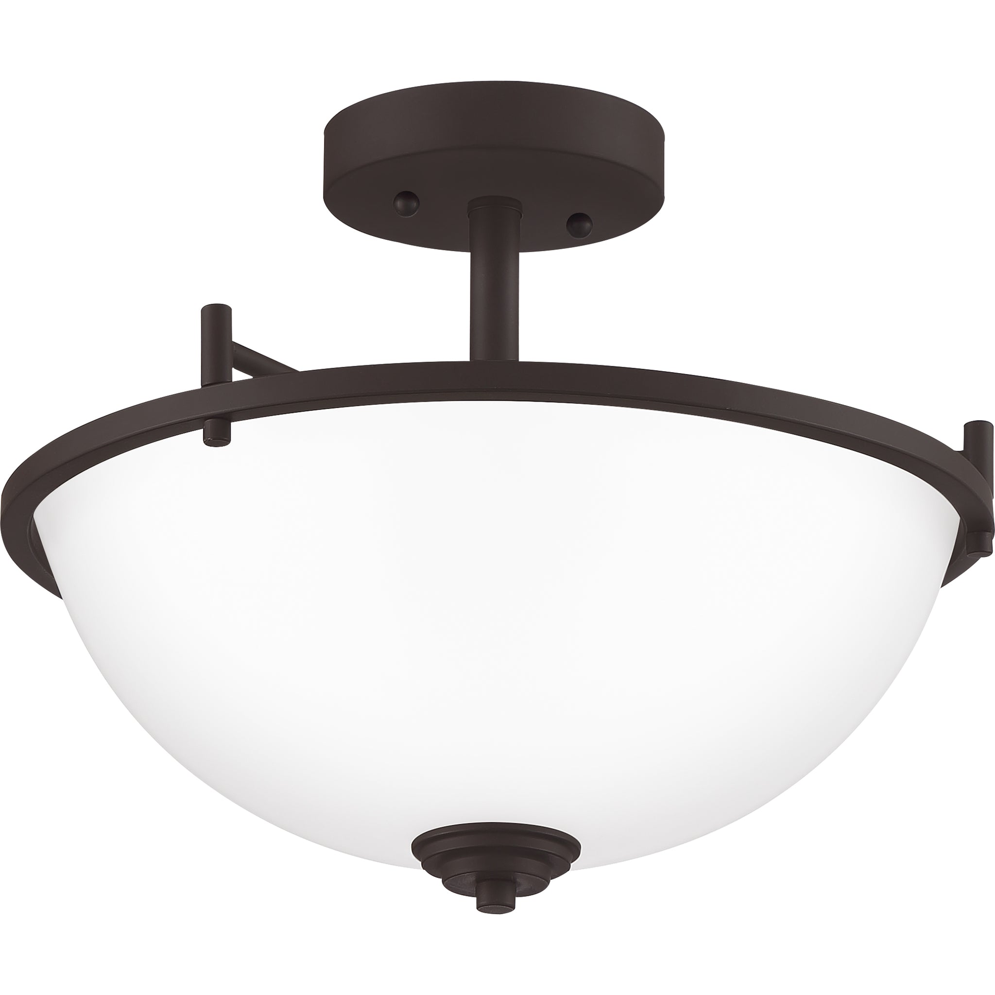 Foley Semi Flush Mount Old Bronze