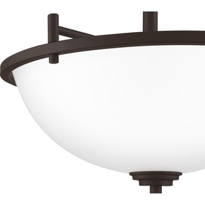 Foley Semi Flush Mount Old Bronze