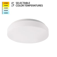 Blo 13" LED Energy Star Flush Mount 5-CCT Selectable