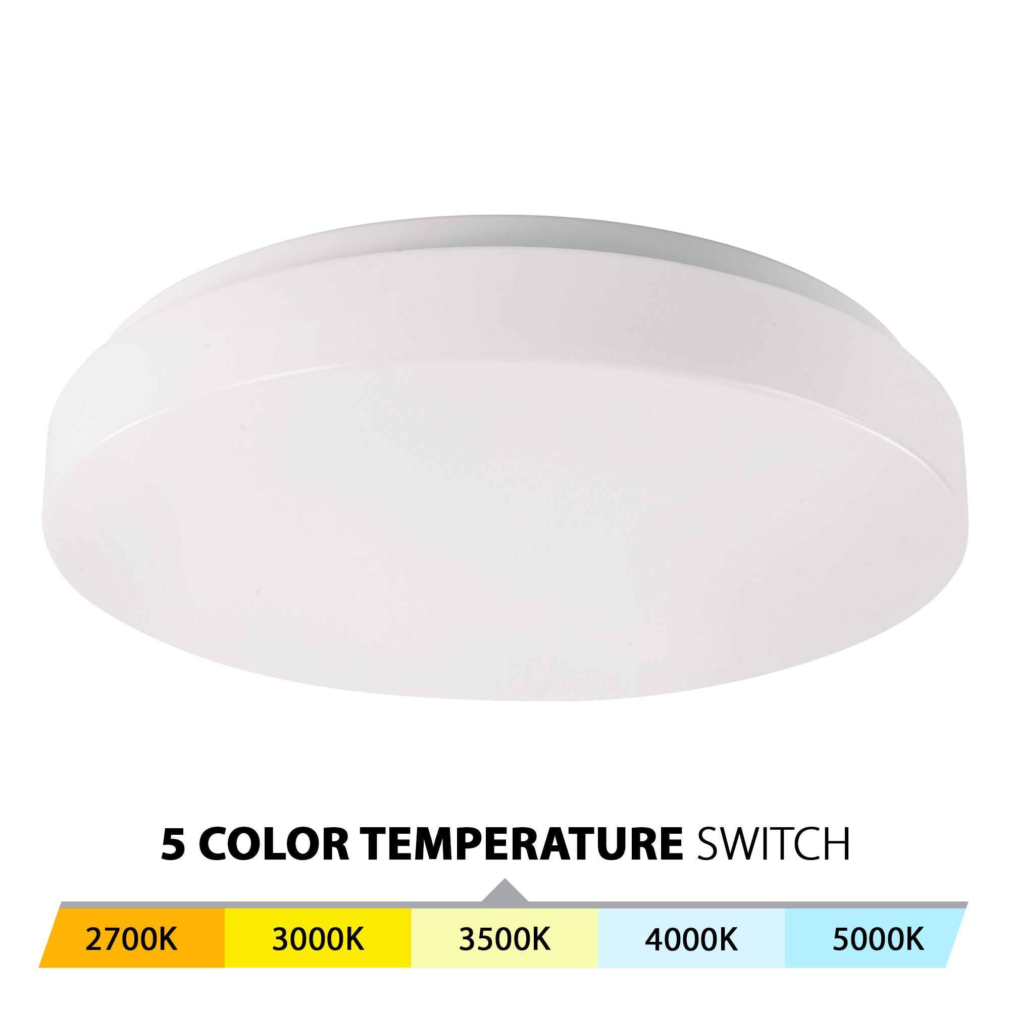 Blo 15" LED Energy Star Flush Mount 5-CCT Selectable