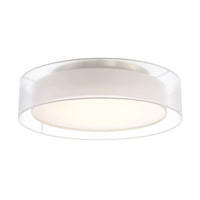 Metropolis 24" LED Semi Flush Mount