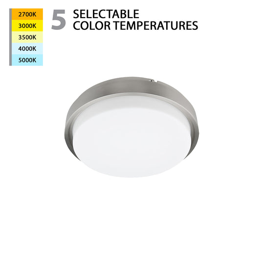 Lithium LED 15" Round Flush Mount 5-CCT Selectable