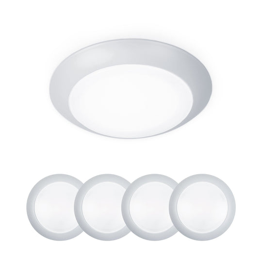 Disc 4" LED Energy Star Flush Mount & Retrofit Kit (Pack of 4)