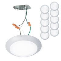 Disc 6" LED Energy Star Flush Mount for Junction Box (Pack of 10)