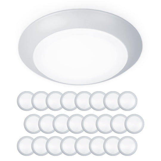 Disc 6" LED Energy Star Flush Mount & Retrofit Kit (Pack of 24)