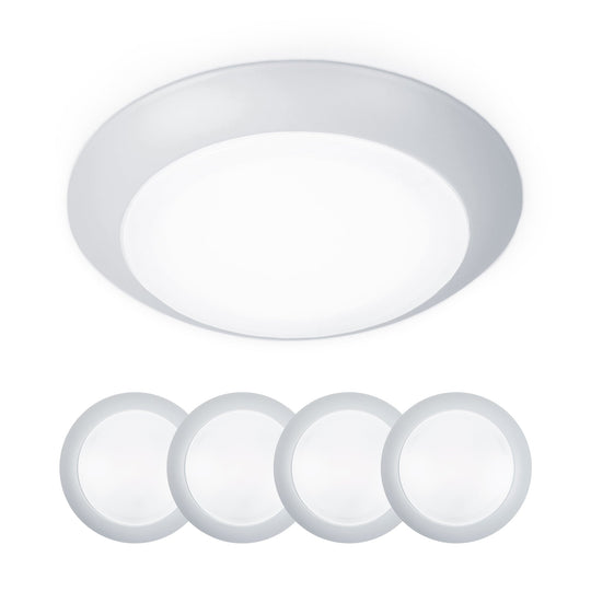 Disc 6" LED Energy Star Flush Mount & Retrofit Kit (Pack of 4)