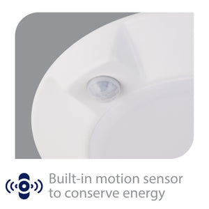 Disc 6" LED Energy Star Flush Mount with Motion Sensor