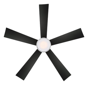 Wynd Indoor/Outdoor 5-Blade 52" Smart Ceiling Fan with LED Light Kit and Remote Control