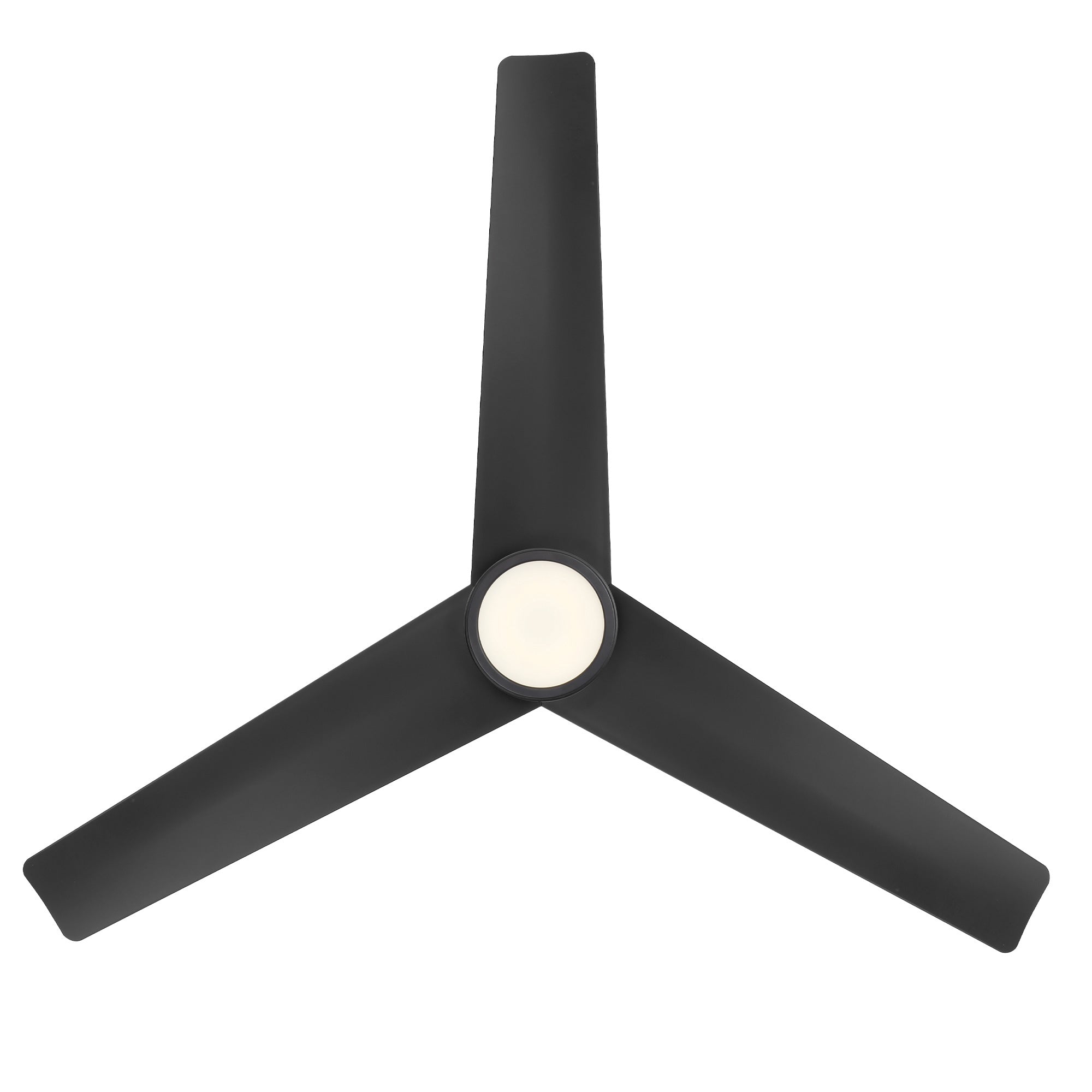 Lotus Indoor/Outdoor 3-Blade 54" Smart Ceiling Fan with LED Light Kit and Remote Control