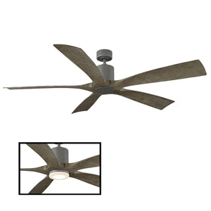 Aviator Indoor/Outdoor 5-Blade 70" Smart Ceiling Fan with Remote Control