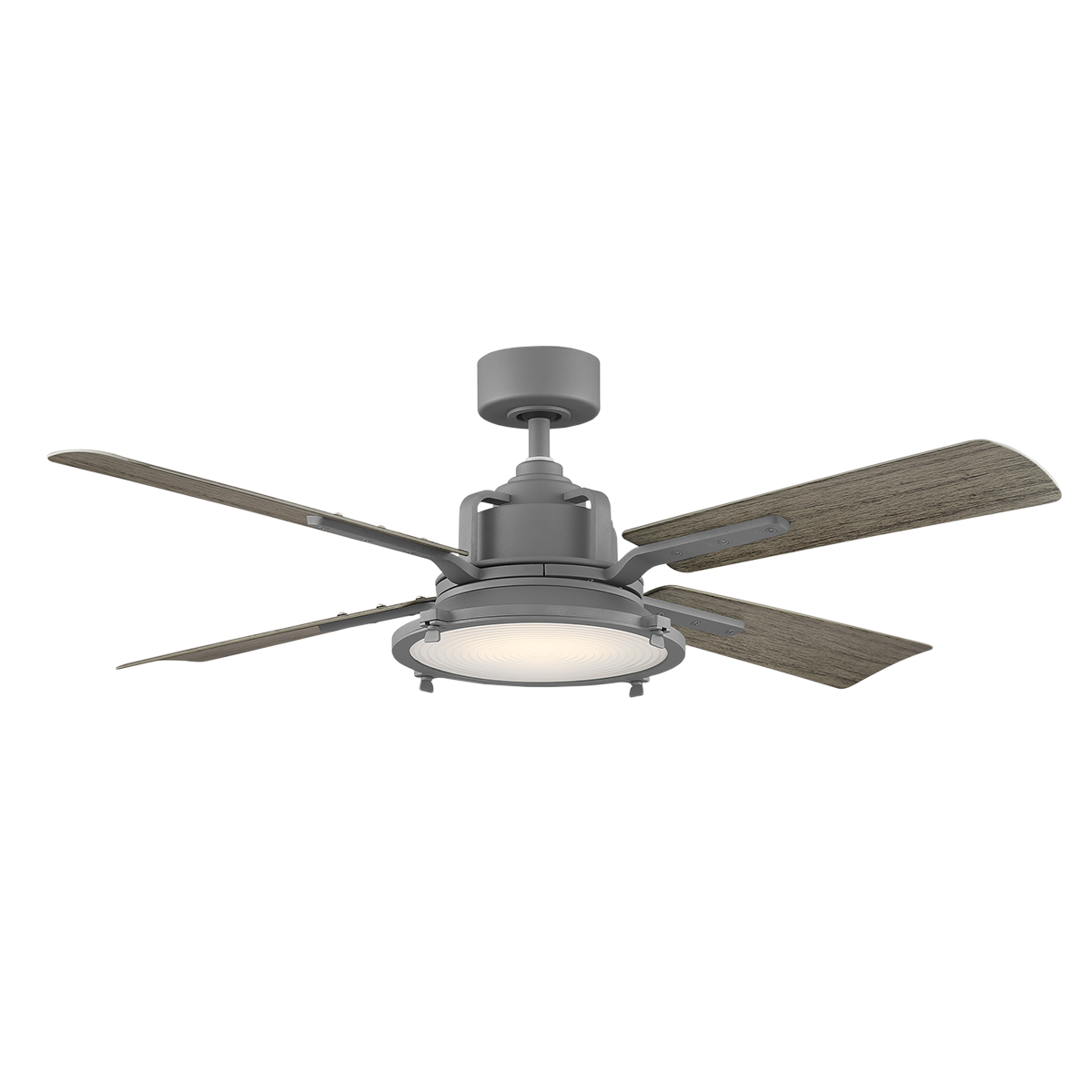 Nautilus Indoor/Outdoor 4-Blade 56" Smart Ceiling Fan with LED Light Kit and Remote Control