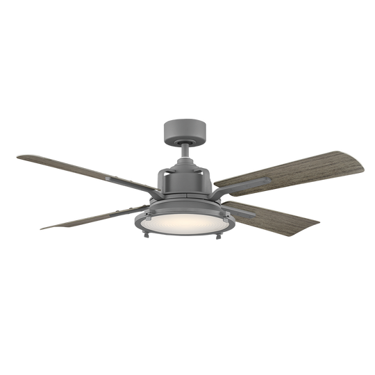 Nautilus Indoor/Outdoor 4-Blade 56" Smart Ceiling Fan with LED Light Kit and Remote Control