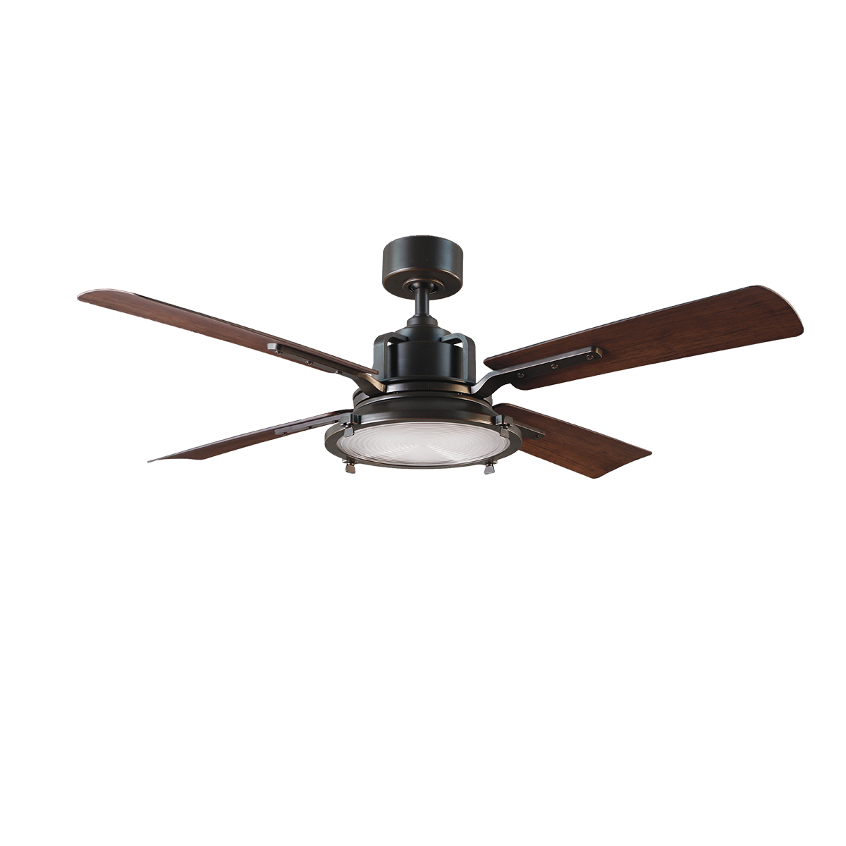 Nautilus Indoor/Outdoor 4-Blade 56" Smart Ceiling Fan with LED Light Kit and Remote Control