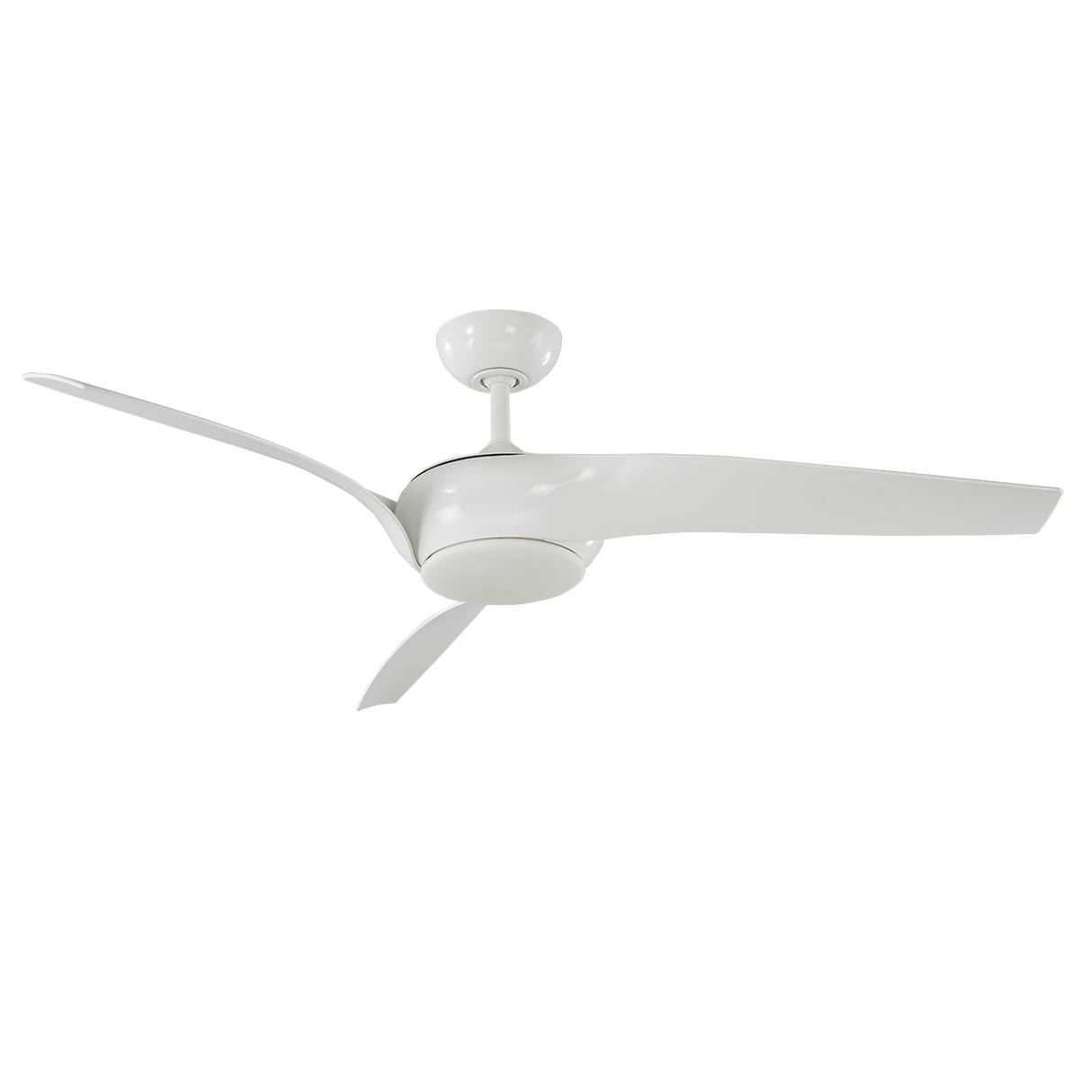 Nirvana Indoor/Outdoor 3-Blade Smart Ceiling Fan 56" with LED Light Kit and Remote Control