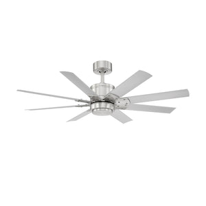 Renegade Indoor/Outdoor 8-Blade 52" Smart Ceiling Fan with LED Light Kit and Remote Control