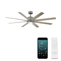 Renegade Indoor/Outdoor 8-Blade 52" Smart Ceiling Fan with LED Light Kit and Remote Control