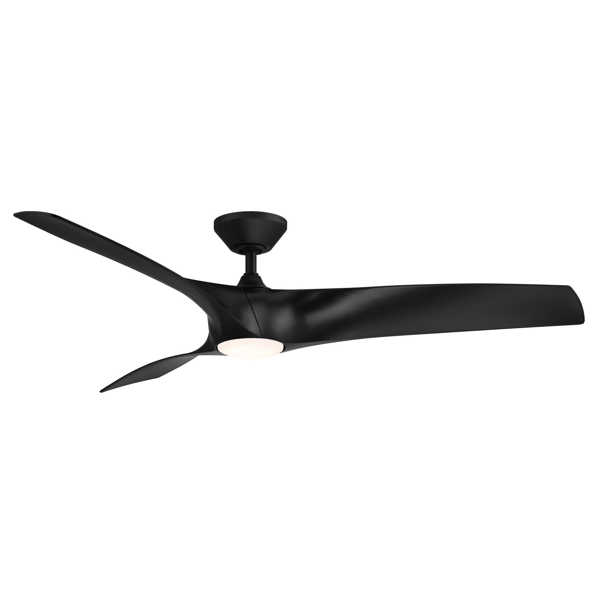 Zephyr Indoor/Outdoor 3-Blade 62" Smart Ceiling Fan with LED Light Kit and Remote Control