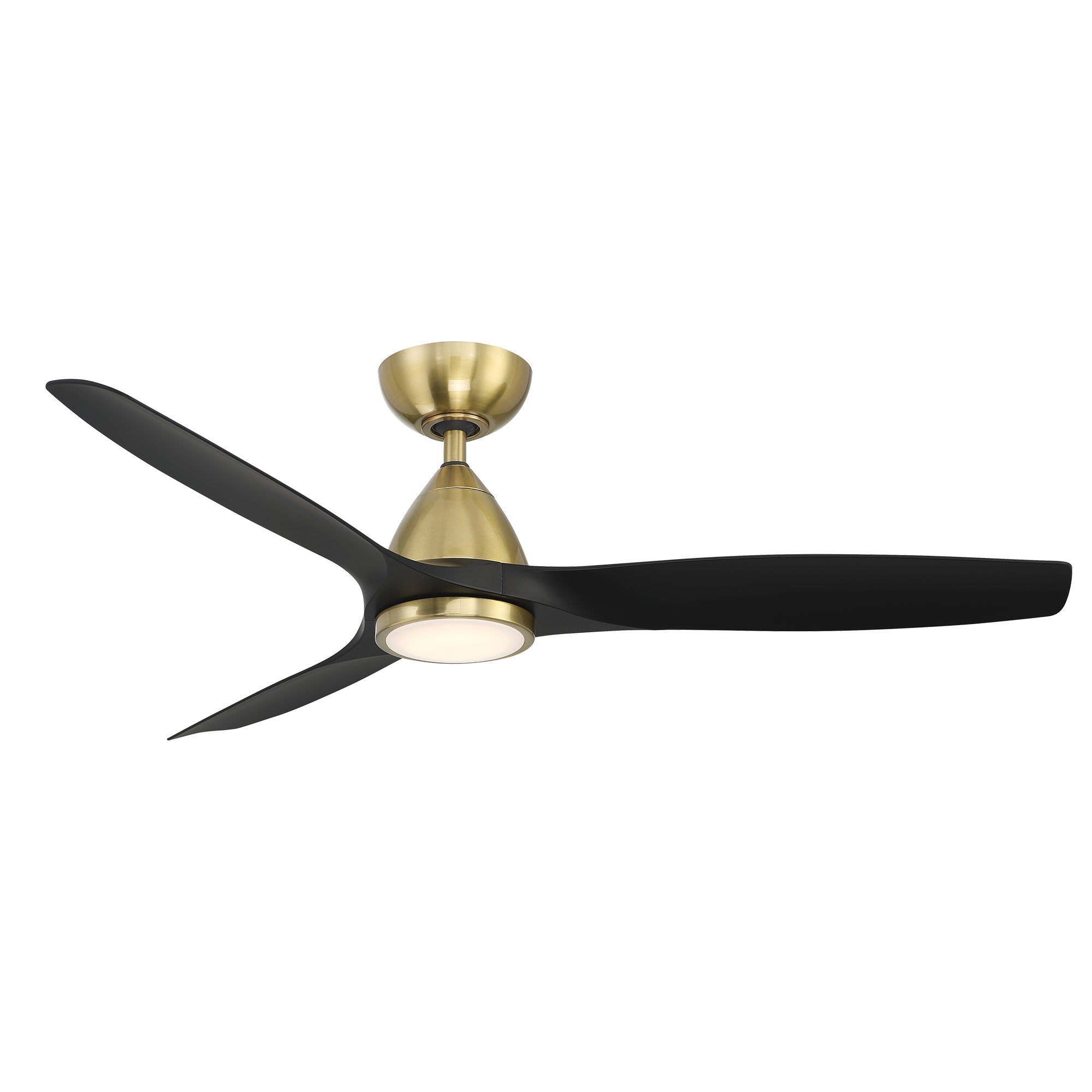 Skylark Indoor/Outdoor 3-Blade 54" Smart Ceiling Fan with LED Light Kit and Remote Control
