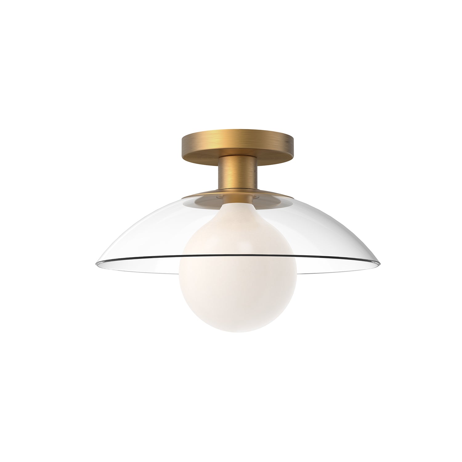 Alora Mood Francesca 12 Inch Semi Flush Mount