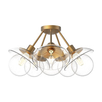 Alora Mood Francesca 20 Inch Semi Flush Mount
