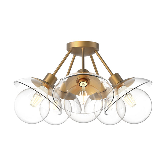 Alora Mood Francesca 20 Inch Semi Flush Mount
