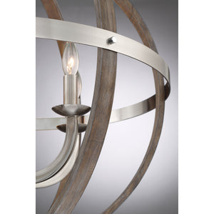 Fusion Pendant Brushed Nickel