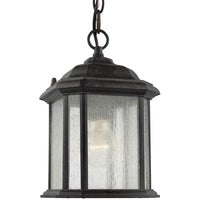 Kent One Light Outdoor Semi-Flush Convertible Pendant (with Bulbs)