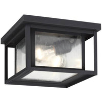 Hunnington Two Light Outdoor Flush Mount (with Bulbs)