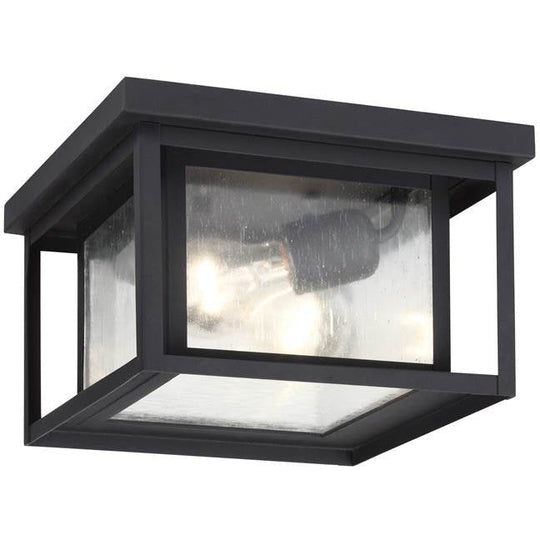 Hunnington Two Light Outdoor Flush Mount (with Bulbs)