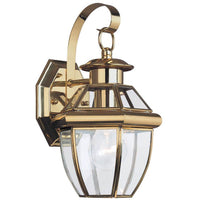Lancaster One Light Outdoor Wall Lantern (with Bulbs)
