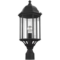 Sevier Large One Light Outdoor Post Lantern (with Bulbs)