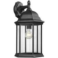 Sevier Large One Light Downlight Outdoor Wall Lantern (with Bulbs)