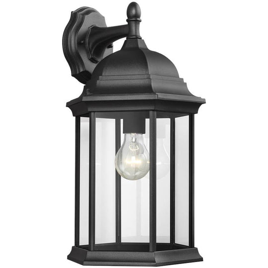 Sevier Large One Light Downlight Outdoor Wall Lantern (with Bulbs)