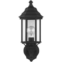 Sevier Small One Light Uplight Outdoor Wall Lantern (with Bulbs)