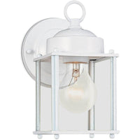 New Castle One Light Outdoor Wall Lantern (with Bulbs)