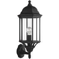 Sevier Large One Light Uplight Outdoor Wall Lantern (with Bulbs)